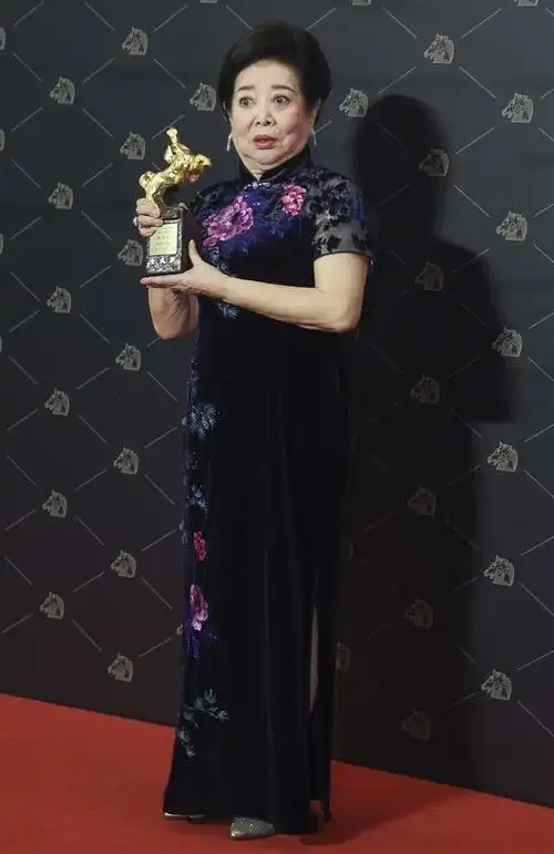 81岁陈淑芳夺下第57届金马奖影后.