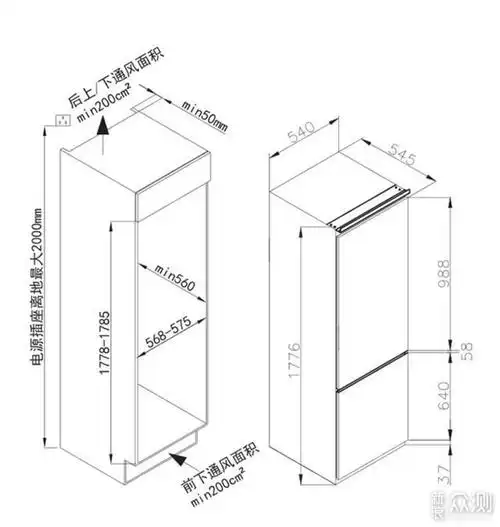 daogrs k7嵌入式冰箱安装实拍,竟然那么简单