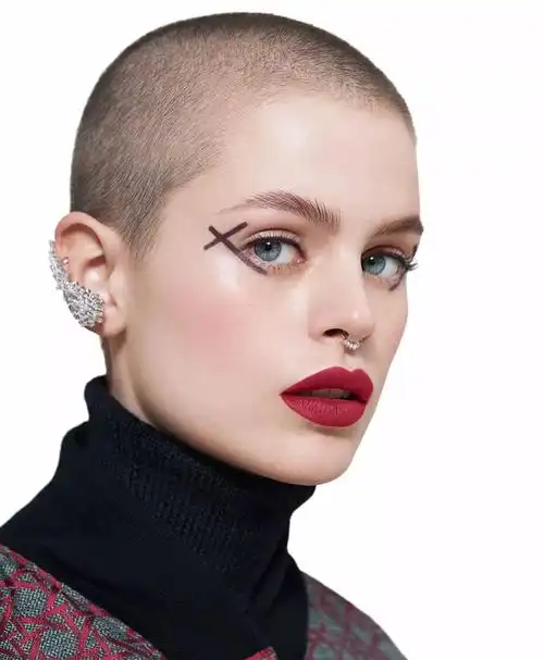 也适合女生剪的短寸头