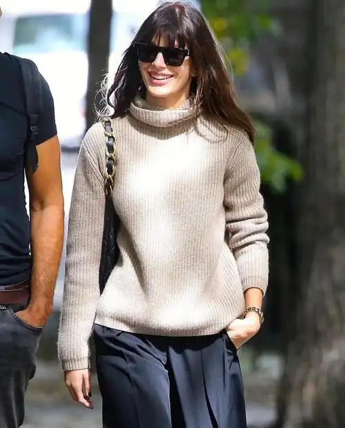 欧美街拍camilamorrone秋冬穿搭get73