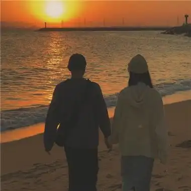 高级感满满的幸福情头合集 一左一右秀恩爱情侣头像_情侣头像_美头网