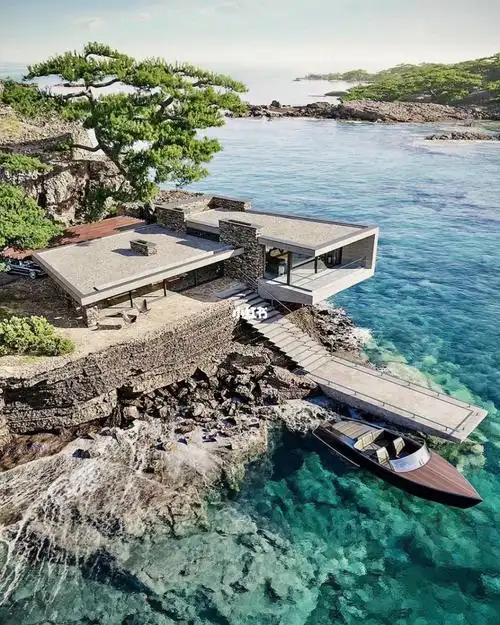 海边度假别墅这么设计真的酷