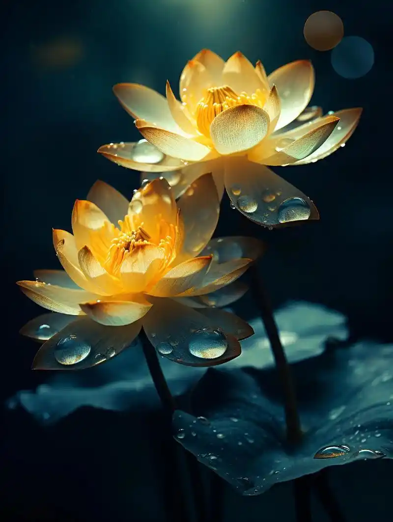 金色莲花,好运莲莲."荷"气生财,"荷荷"美美,愿美好荷你相 - 抖音