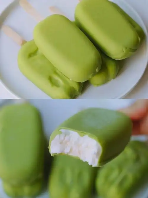 抹茶脆皮冰淇淋