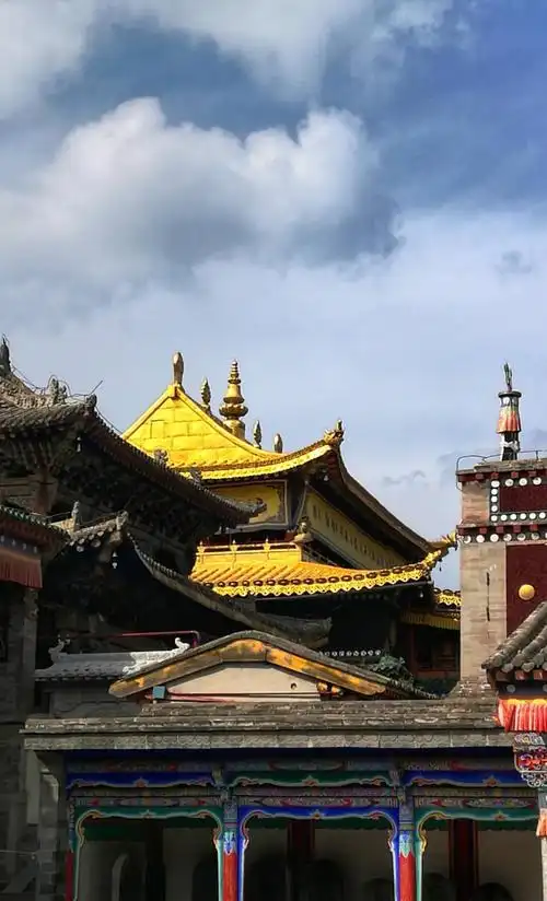 青海塔尔寺游览