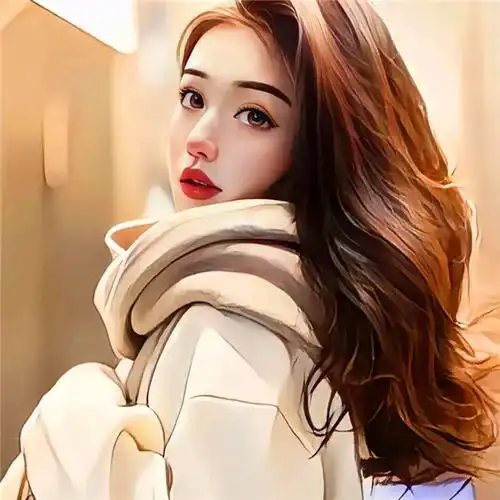 甜美可爱治愈系女生漫画头像图片