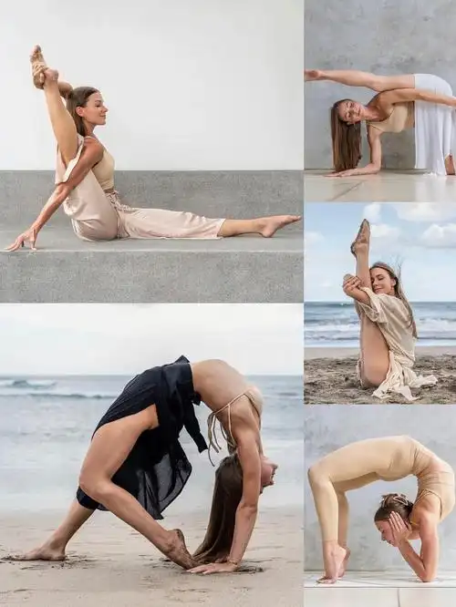 瑜伽老师的照片yoga