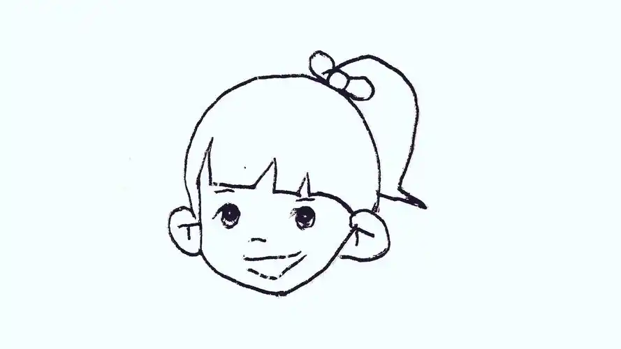 可爱笑脸表情简笔画图片哈哈笑简笔画,表情简笔画图片大全,卡通表情简