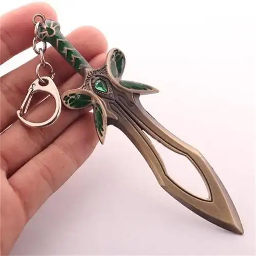 factory direct sale dota 2 the butterfly sword key chain