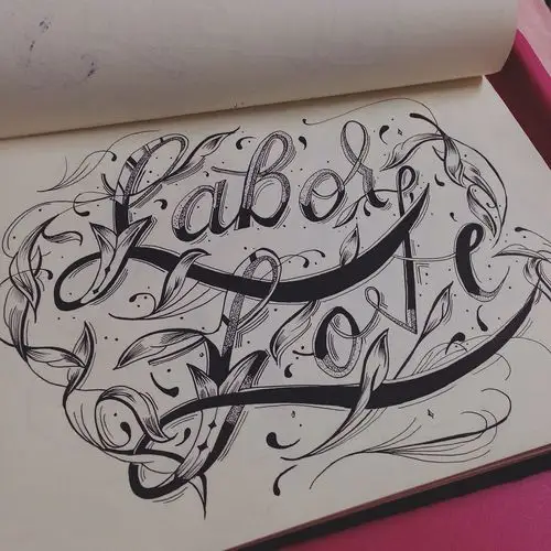 【英文花体】handlettering
