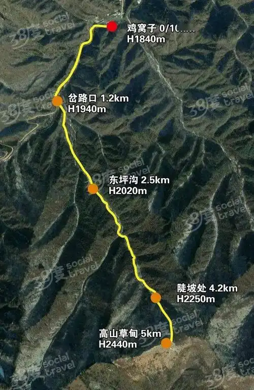 冰雪季徒步丨分水岭高山草甸1月23日丨打卡网红树高山滑野雪赏秦岭醉