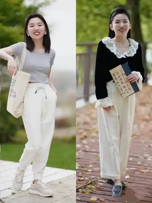 被这位小个子博主美到了舒适又显高的穿搭一米五的身高也自信