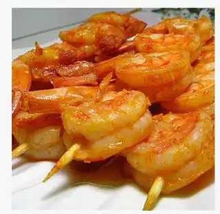 亚洲渔港 新奥尔良烤虾 烤虾串 15串/盒 微波方便 芳香四溢 425g