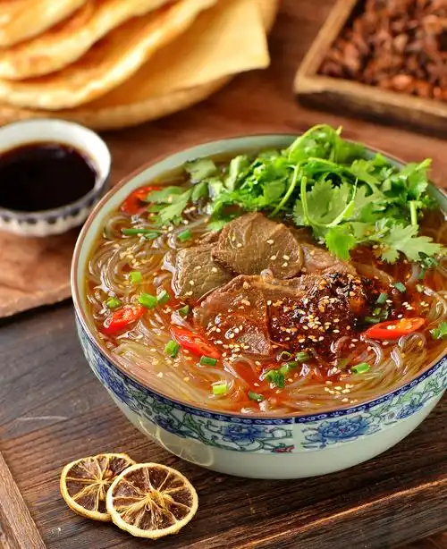 淮南牛肉粉丝汤|电商美食摄影|餐饮拍摄×郑州密斯杨