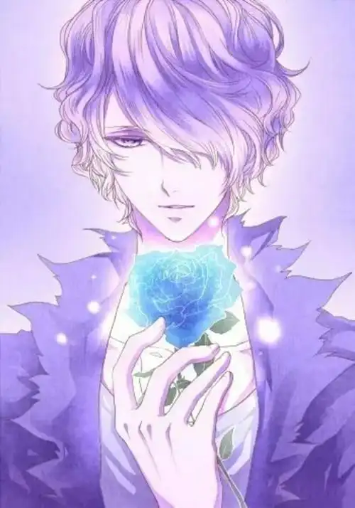 紫色,动漫二次元,美男