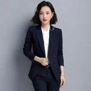 /span>女装西服 span class=h>套裤 /span>三件套正装面试工作服秋冬