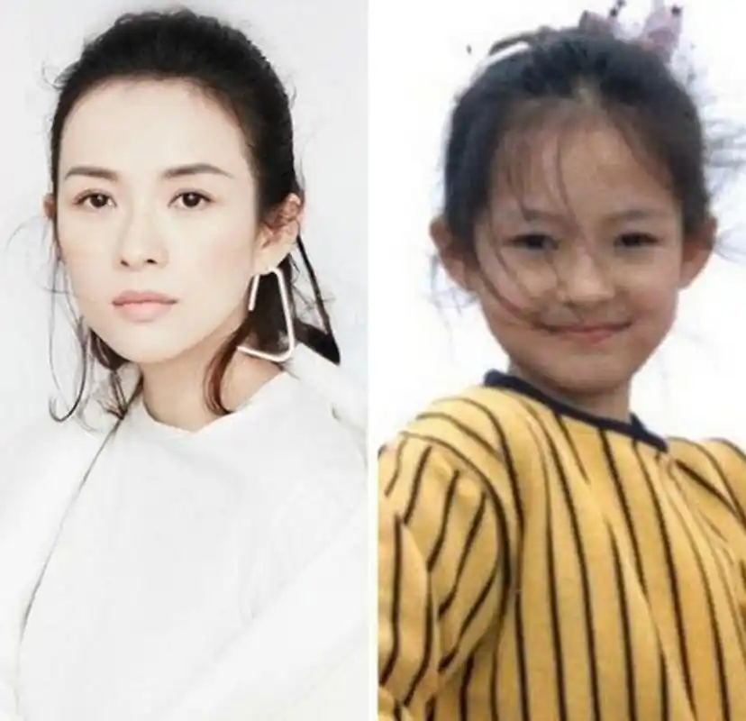 章子怡小时候的照片最近被曝光,引发了众多粉丝的关注和热议