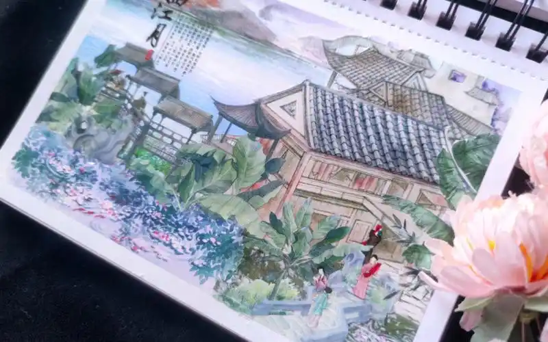 【古风拼贴】地偏香界远,心净水亭开 | 古风造景拼贴 | 出太阳了!