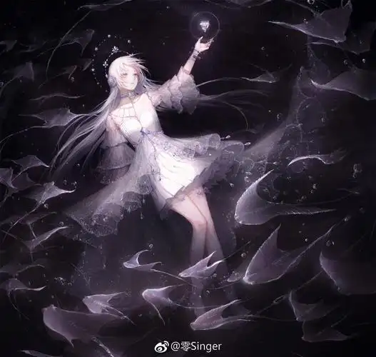 蓝星星梦幻星空少女