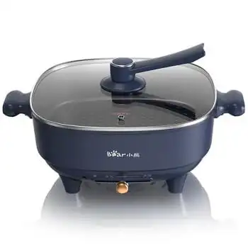 小熊bear电火锅多功能电热锅一体多用途锅6l