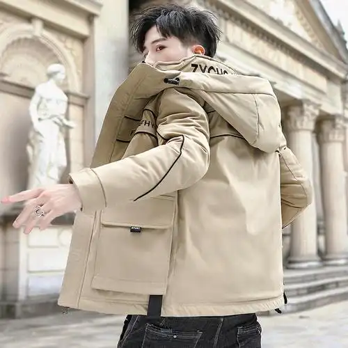 男士棉衣男2019新款秋冬季加厚学生冬装棉服外套男 控价158