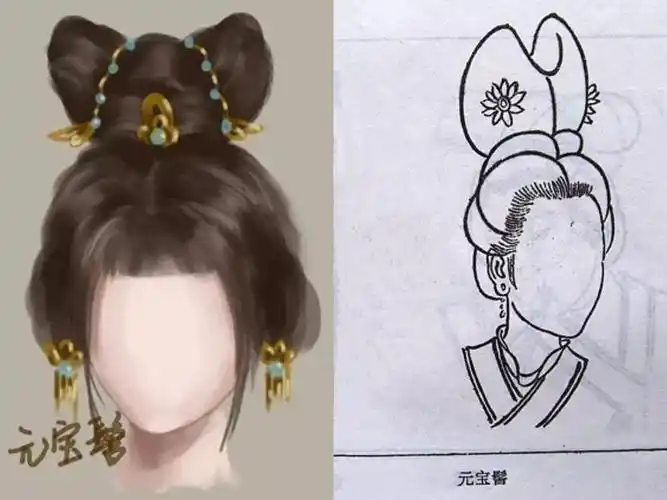 绾青丝中国古代女子发型