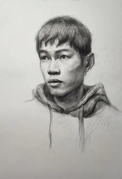 素描人像联考步骤