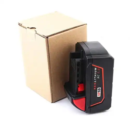 适用milwaukee米沃奇m18锂电池3a4a5a6a18v手电电钻工具电池