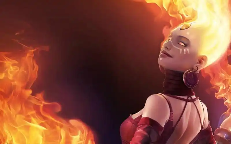 dota2大神视角 ori曾焦阳28杀火女,感受下法系火女素质三连的压制力