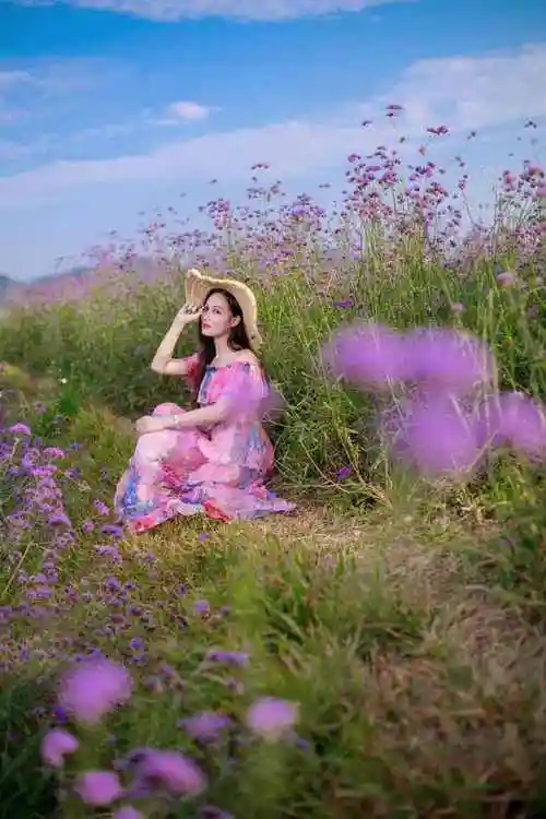 花海人像要如何拍才更显气质美7个姿势送给你拍出优雅气质感
