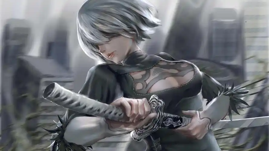 《尼尔:机械纪元》游戏场景