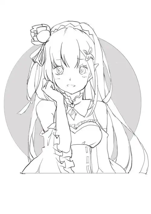 动漫社区_漫画线稿_古风插画_原画作品 - 蓝铅笔