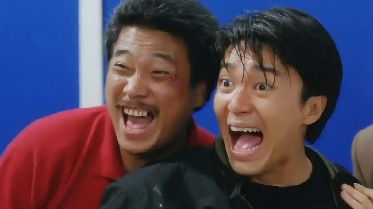 【盘点】星爷达叔搞笑场面,吴孟达:臭小子,学人家作弊,坏孩子