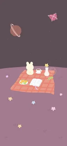 少女心壁纸- cr:@壁纸小巷渐变纯色/手绘壁纸/聊天背景/小清新ins