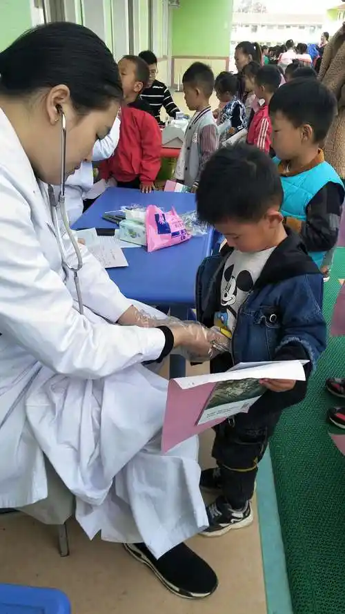 我体检,我健康,我快乐,春晖幼儿园幼儿健康体检
