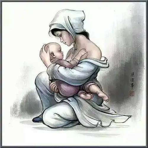 十香园纪念馆携梁洁华人物画展,祝福天下母亲节日快乐! - 美篇