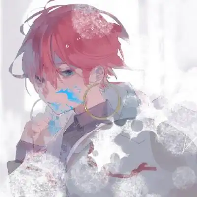 孤独忧郁二次元头像,男生头像图片-回车桌面