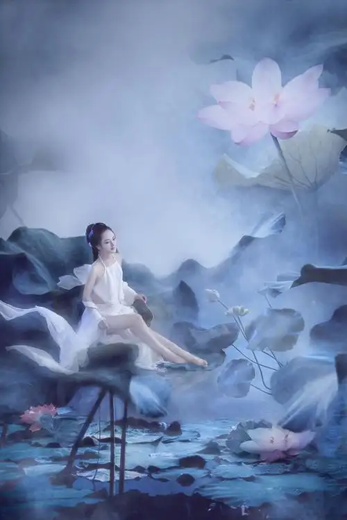 素雅灵修-唯美古风人像摄影