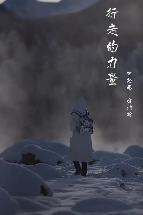 一张西伯利亚孤独行者意境的照片,虽独自前行,却还带着一丝坚毅,是我