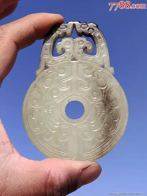 战汉时期老玉壁老玉高古玉古玉