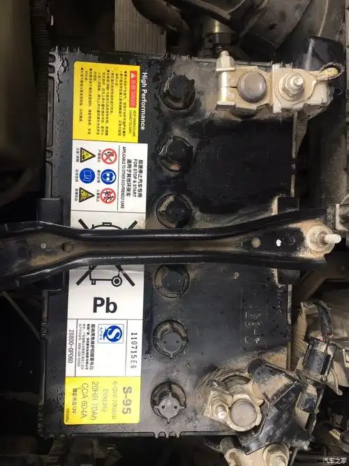 15款汉兰达更大容量95ah电池