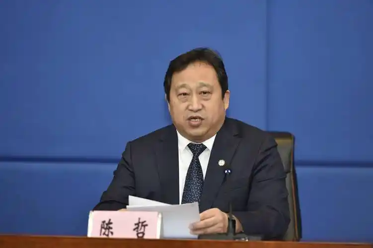 陈哲在发布冰雪产品新闻发布会上推出了即将举办的北京2022年冬奥会