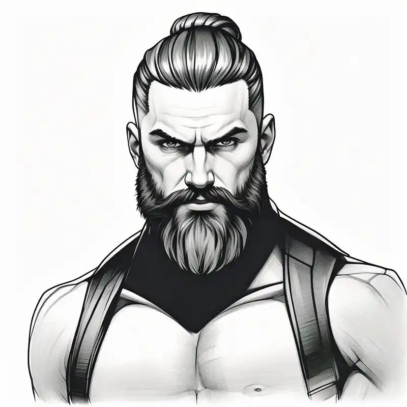 98 胡子男头像大赏 99 来一波充满成熟魅力的胡子男头像,每一个都