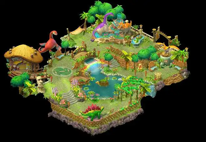 梦幻花园全景图拿去不谢看图梦幻花园吧百度贴吧