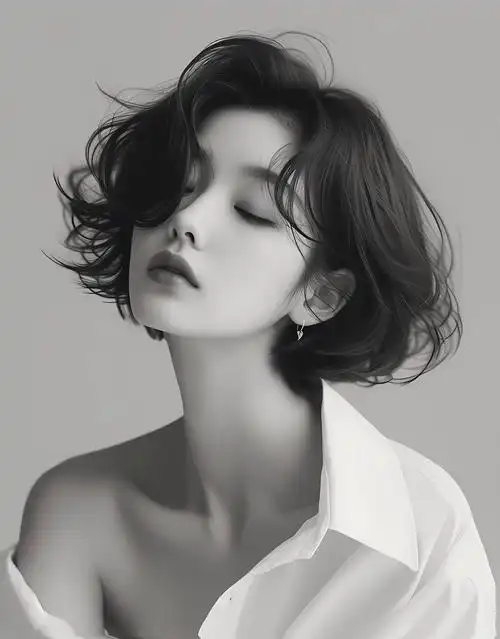 靠颜值吃饭的,还是需要一个清爽的发型哦.