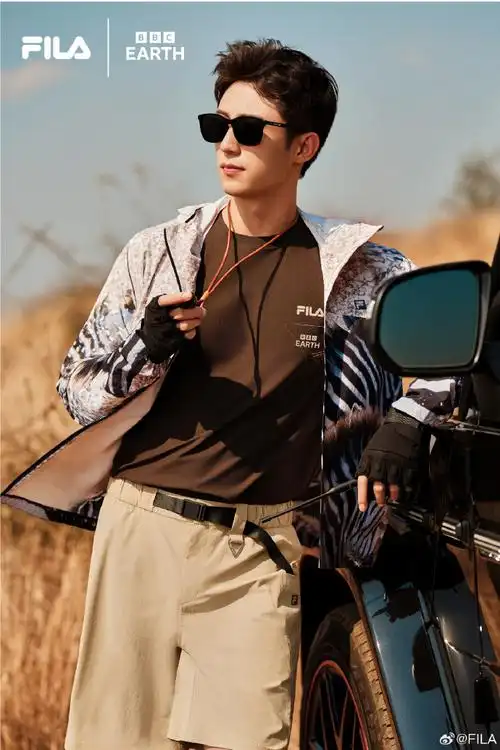 fila时尚运动代言人黄景瑜