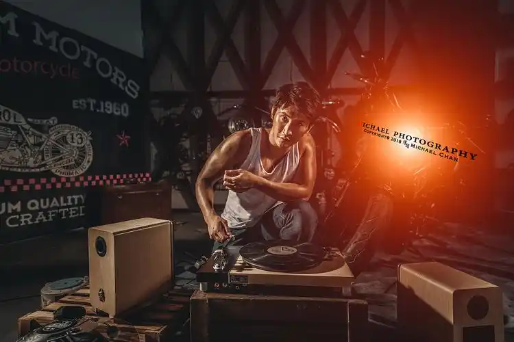 黑胶唱机more产品平面广告拍摄