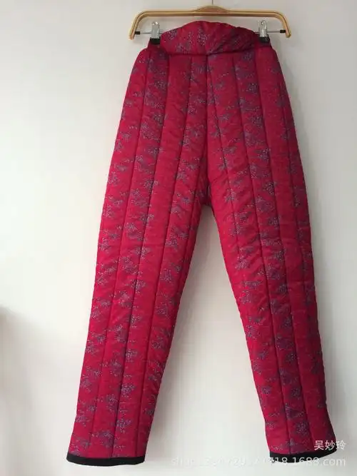 品名:割圈绒大棉裤 码数:均码(170斤以下可穿) 产品特色:东北大棉裤