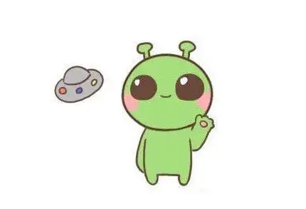 外星人简笔画可爱简单 中级简笔画教程-第1张