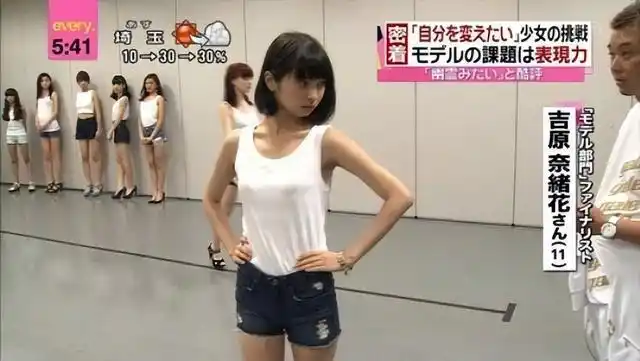 日本小学生辣妹装扮引争议10岁染发化浓妆家长支持走性感风